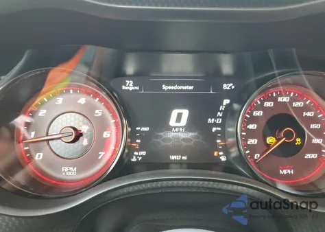 2021 Dodge Charger Srt Hellcat из США, поврежденный, VIN 2C3CDXL94MH659323